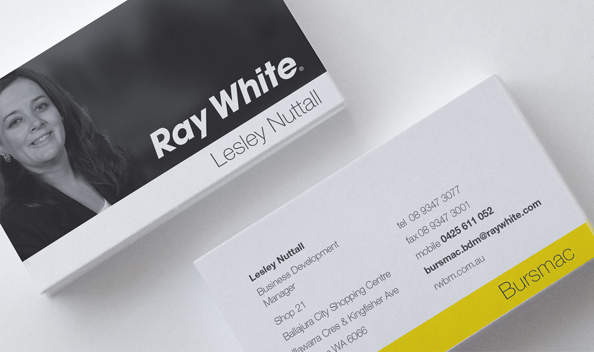 real estate business card