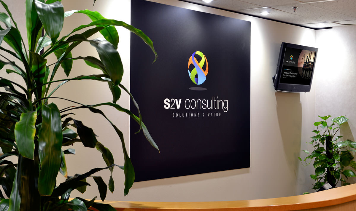 reception sign