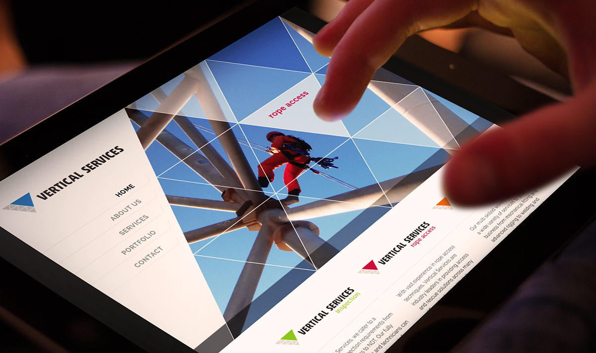 vertical services website