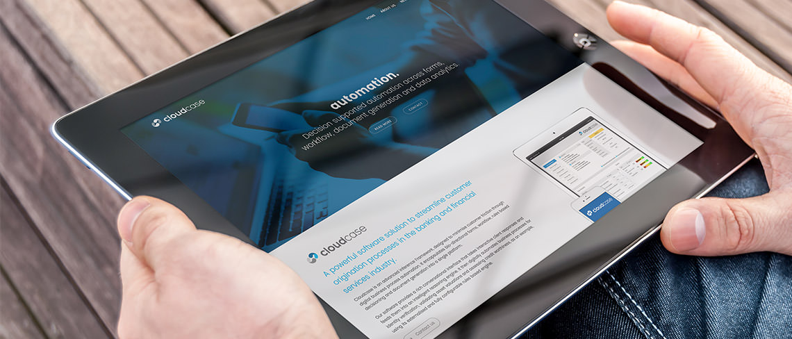 cloudcase website design