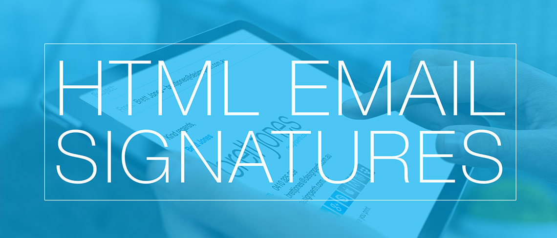 html email signatures