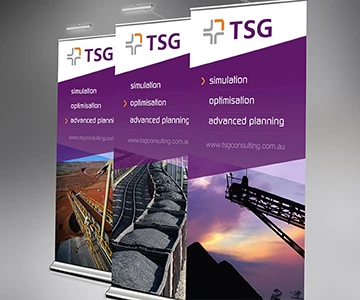 pull up banner design